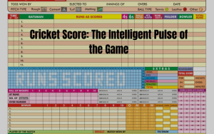 CRICKET SCORE