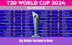 T20 WORLD CUP 2024 SCHEDULE